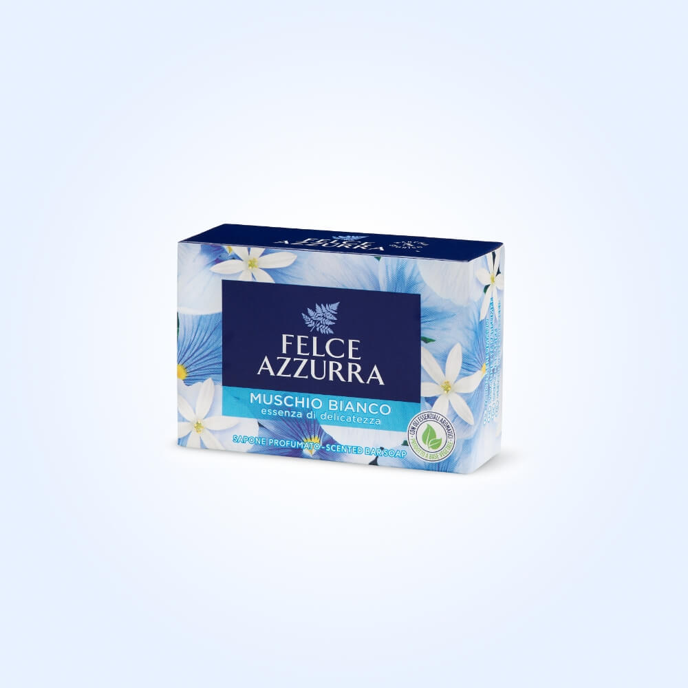 Sapone Solido Muschio Bianco