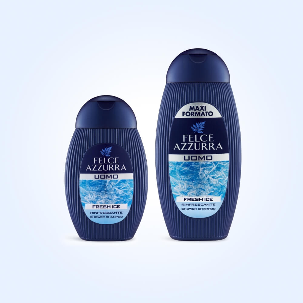 Fresh Ice 2‑in‑1 Shower Shampoo